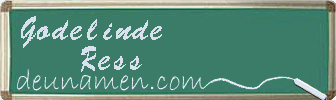 Godelinde Ress Visitenkarte
